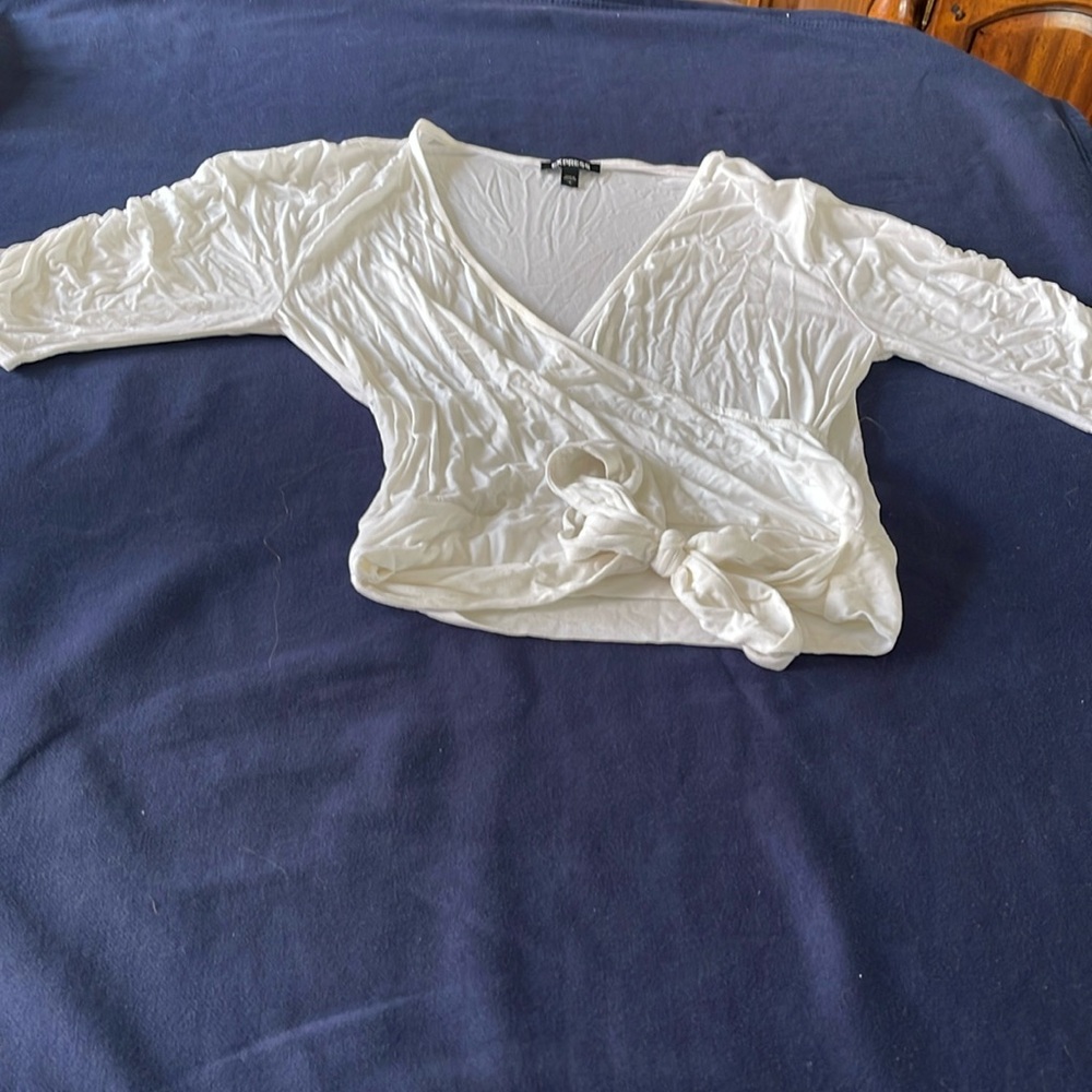 Used good condition, crossover tie, shirt